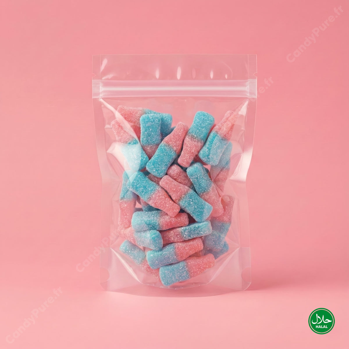 Bouteilles BubbleGum Acides (100g)