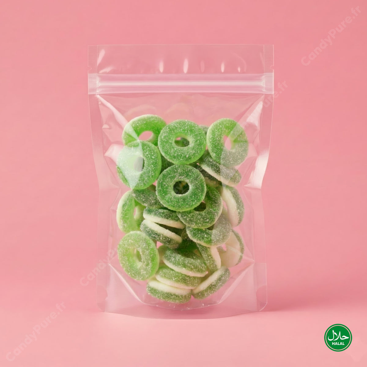 Anneaux Pomme Acidulés (100g)
