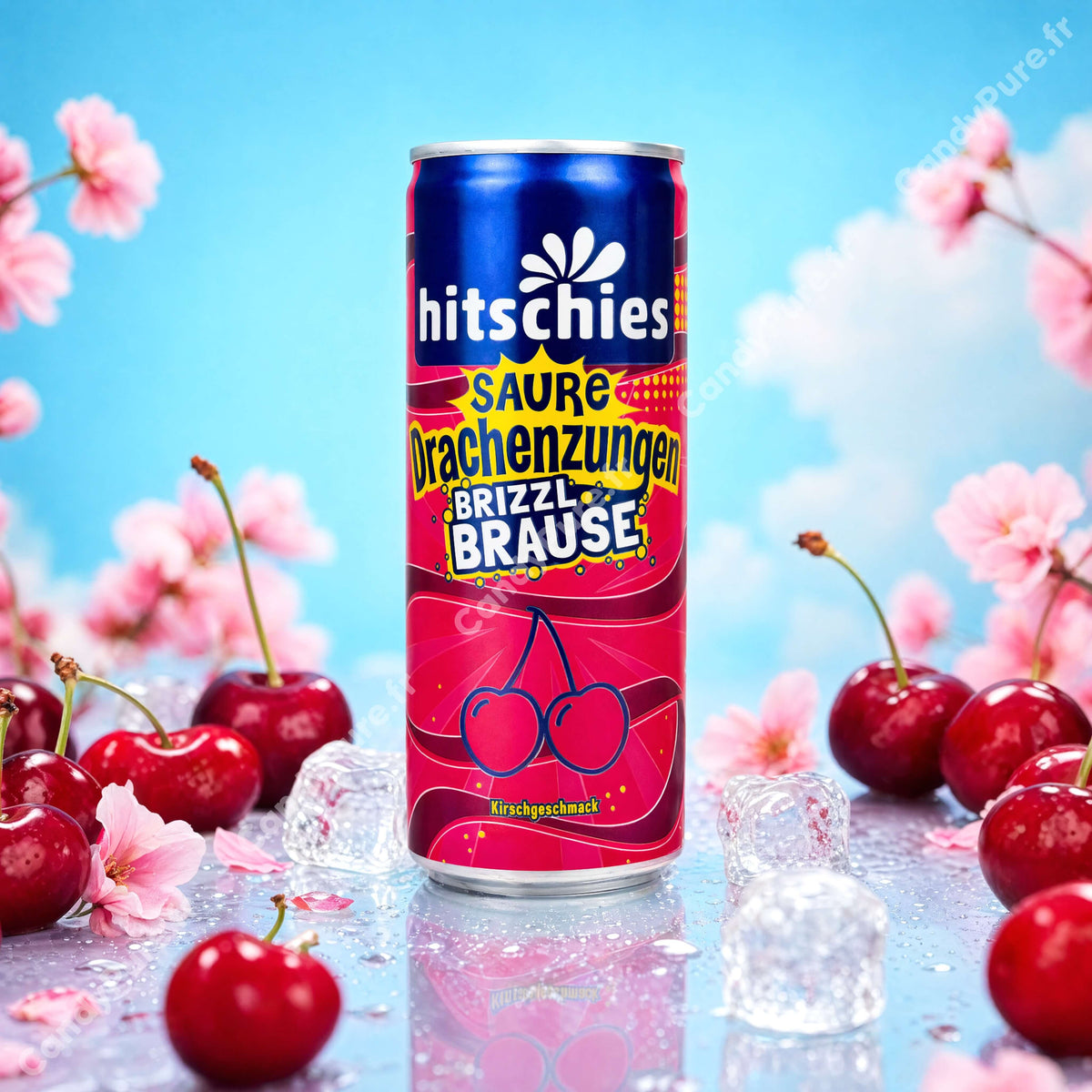 Hitschies - Langues de Dragon Cerise – 250ml