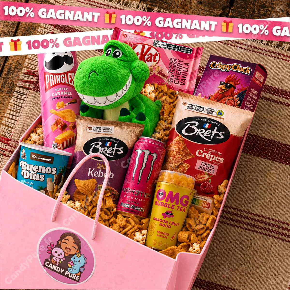 Sac Live Snacks - 100% Gagnant