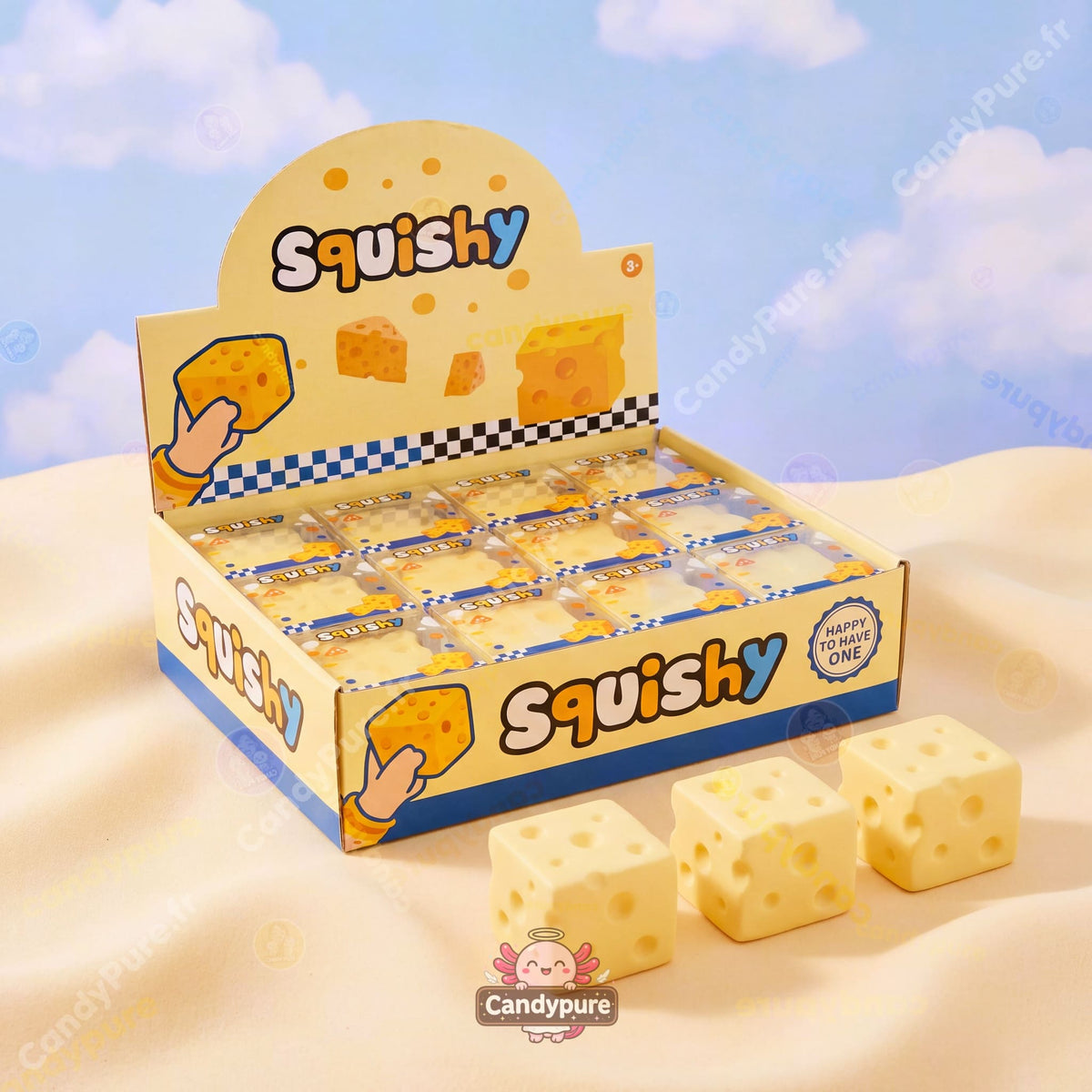 Squishy Cube Fromage