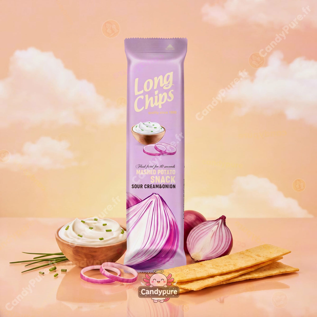 Long Chips - Crème & Oignon