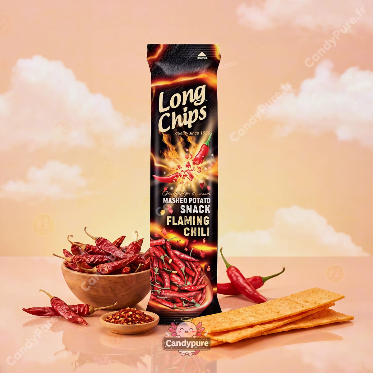 Long Chips - Piment Brûlant