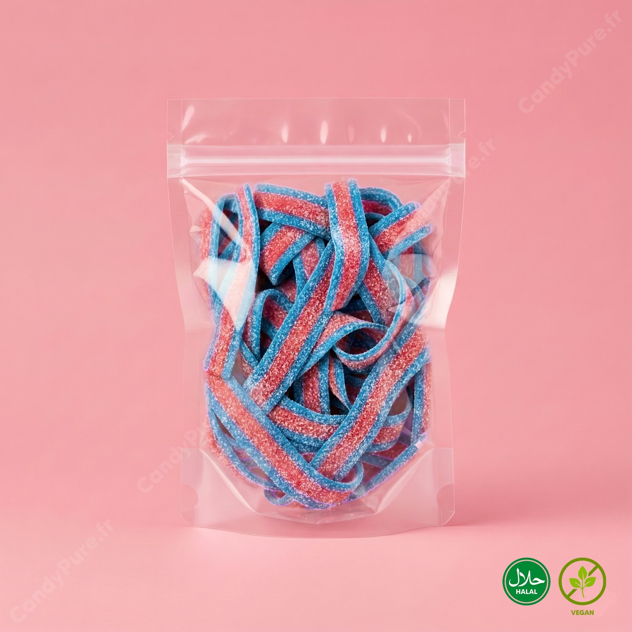 Rubans Bubblegum Ultra Acidulés (x10)