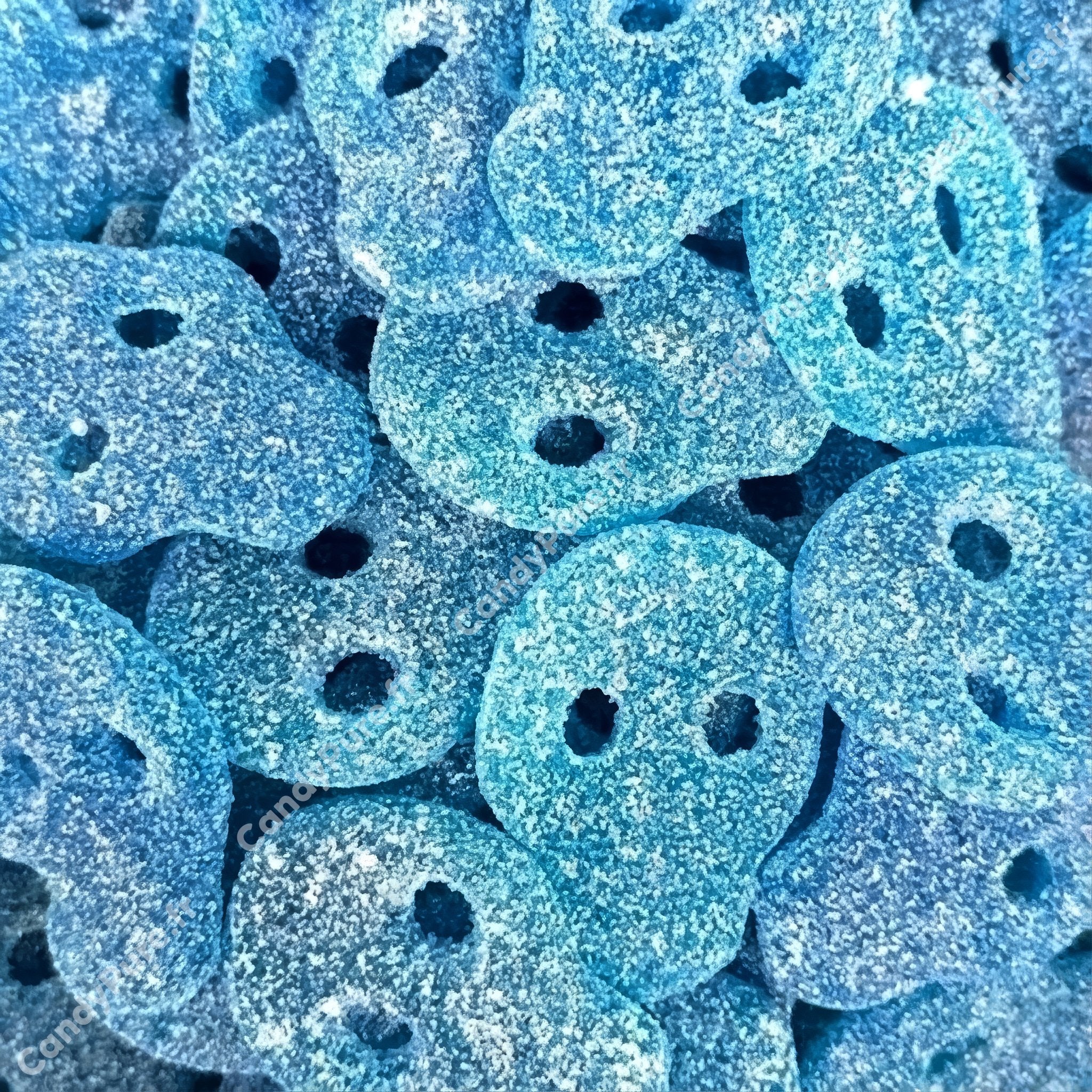 Crânes Framboise Acidulés (100g)