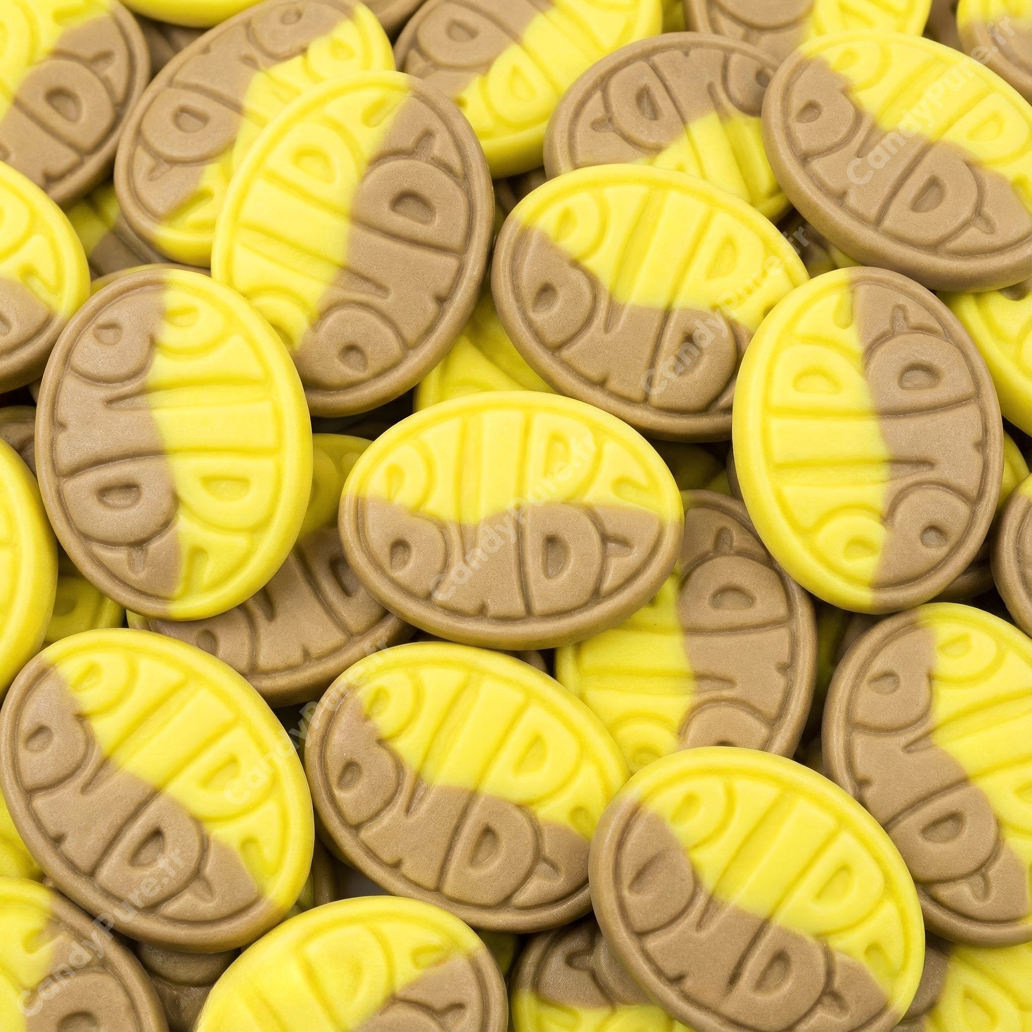 Bubs Banane/Caramel Ovale - Bonbons Suédois (100g)