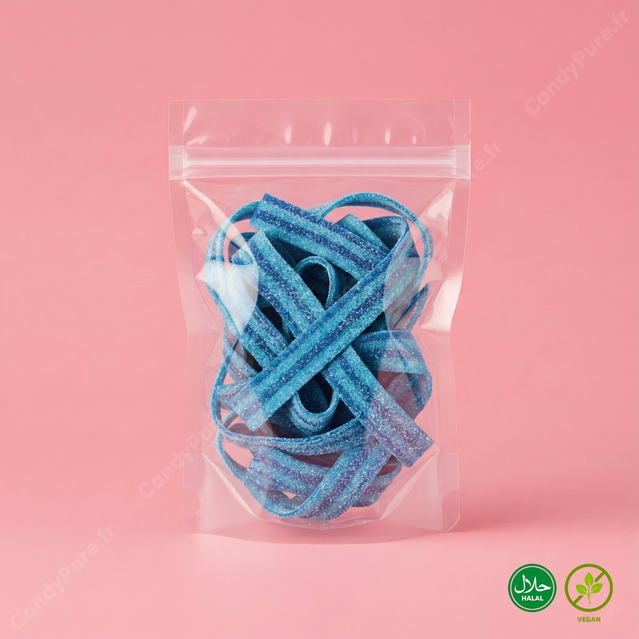 Rubans Framboise Ultra Acidulés (x10)