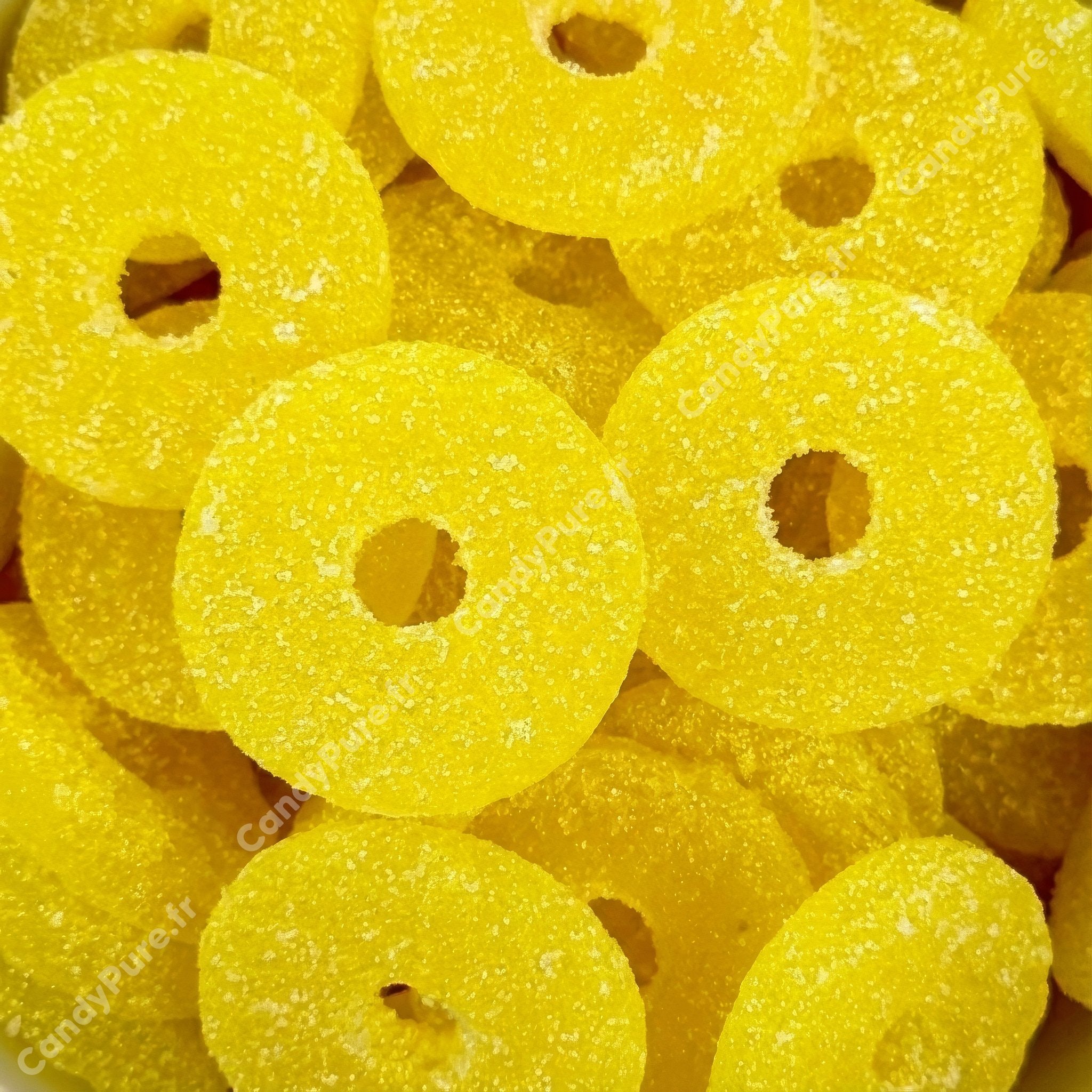 Anneaux à L'ananas Acidulés (100g)