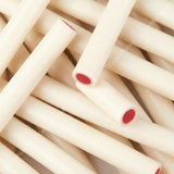 Câbles Fraise & Crème Lisse(x5)