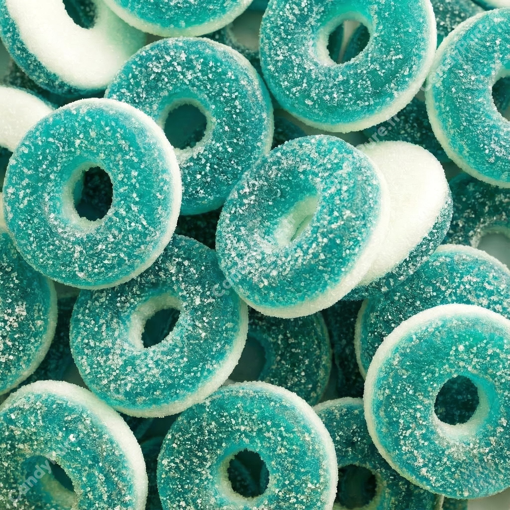 Anneaux Framboise Acidulés (100g)