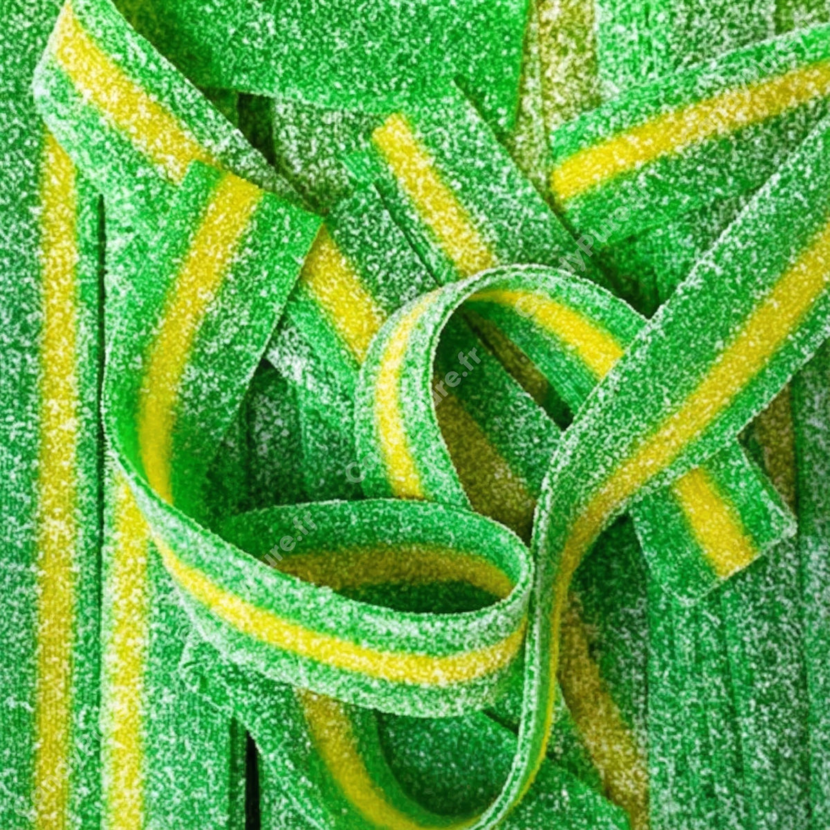 Rubans Citron Vert Acidulés (x10)