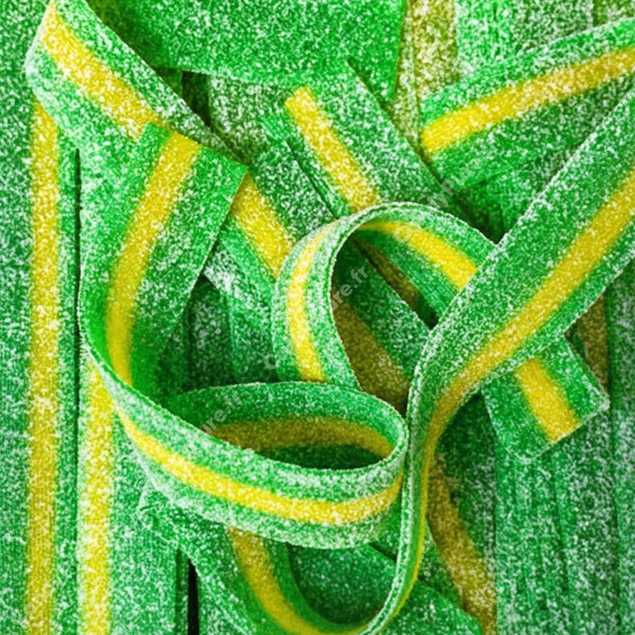 Rubans Citron Vert Acidulés (x10)
