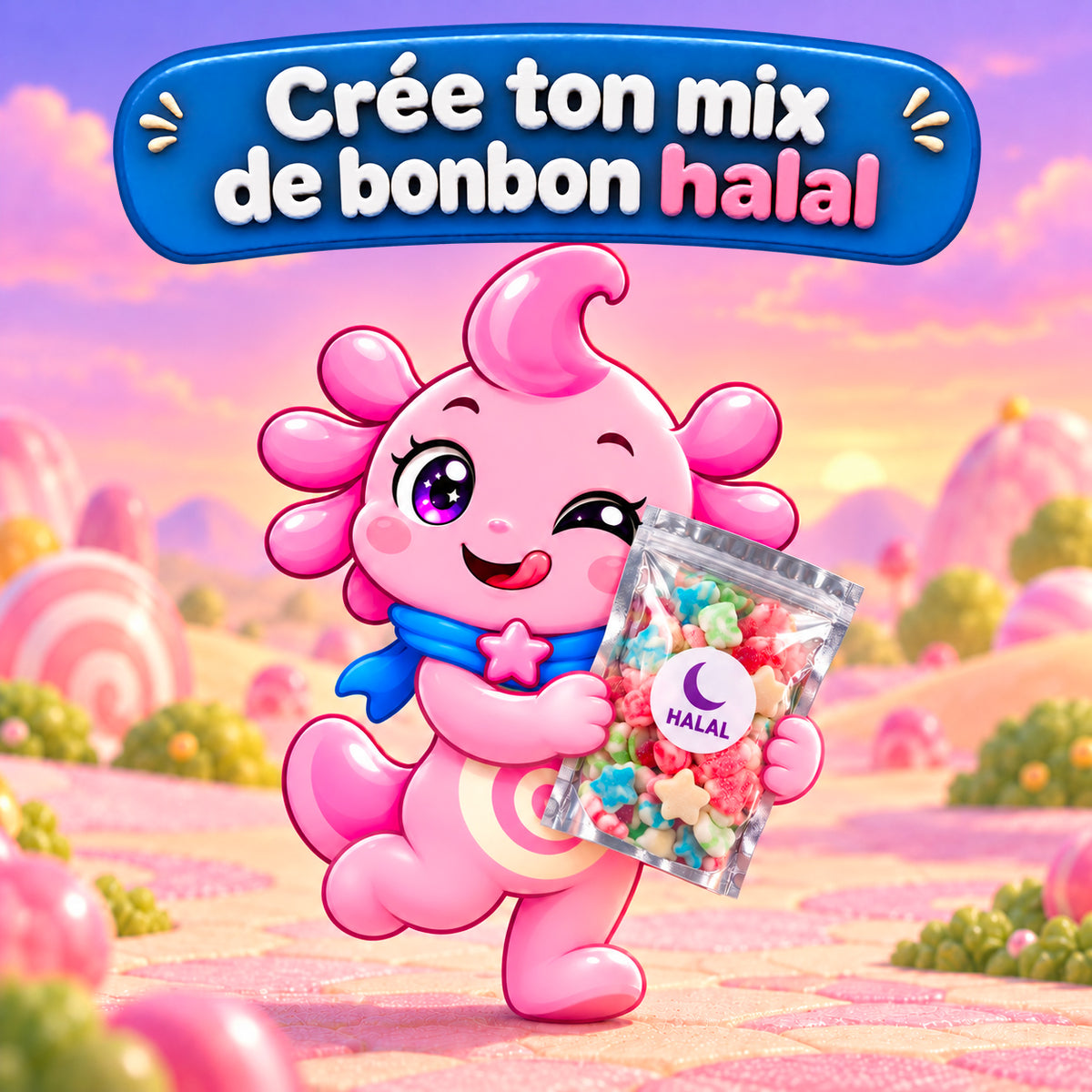 Pick'n'Mix Halal - Bonbons Vrac à Composer