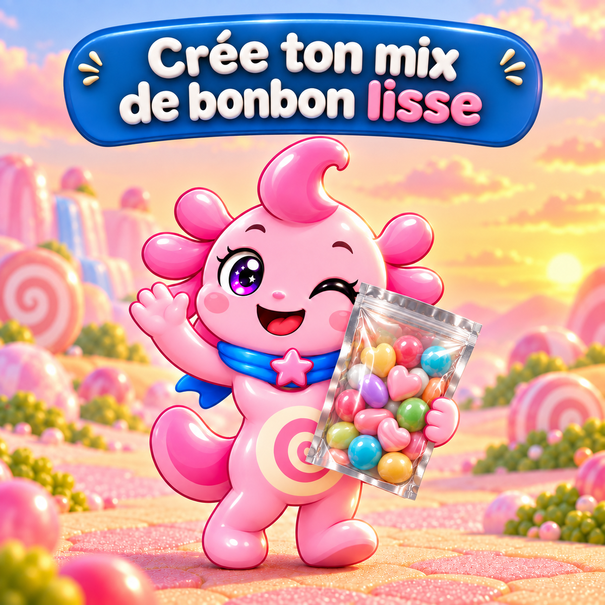 Pick'n'Mix Lisse - Bonbons Vrac à Composer