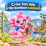 Pick'n'Mix Suédois - Bonbons Vrac à Composer