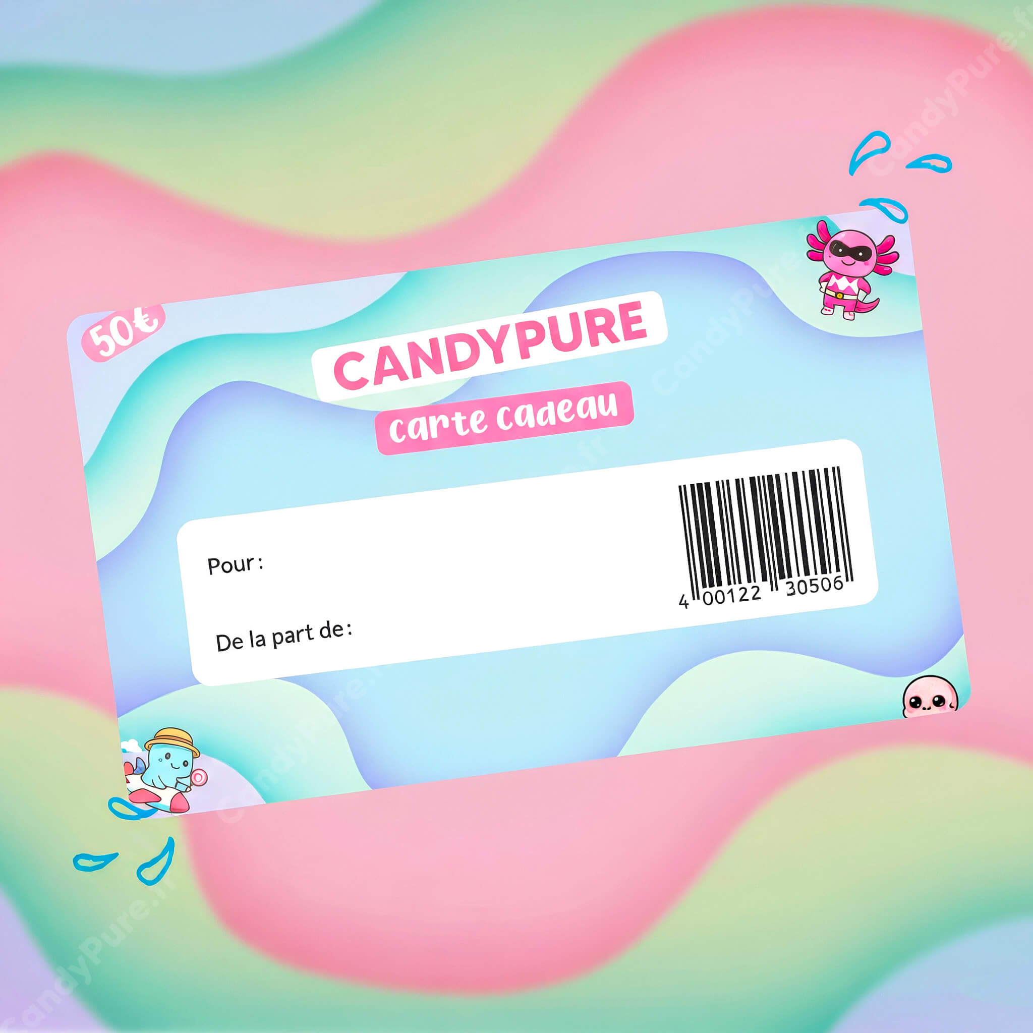 Carte-cadeau CandyPure