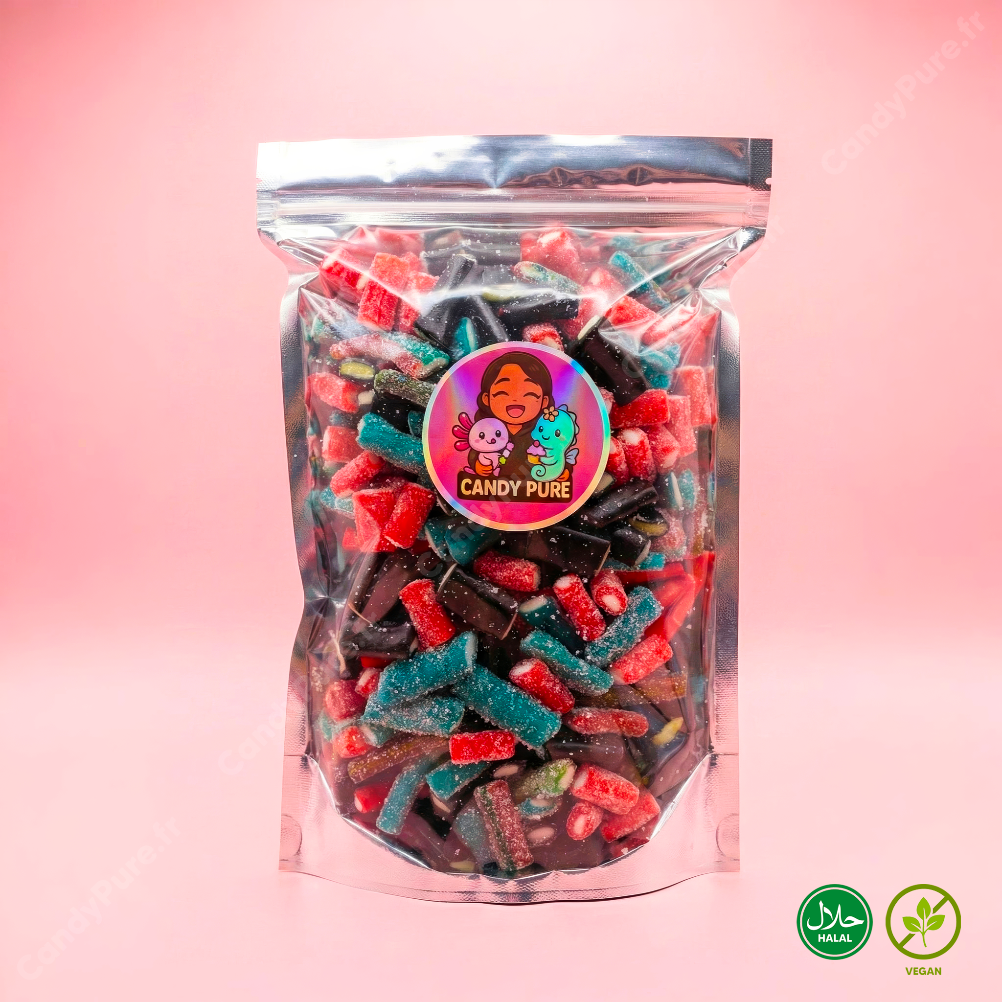 Mélange Bonbon Bâton & Câble