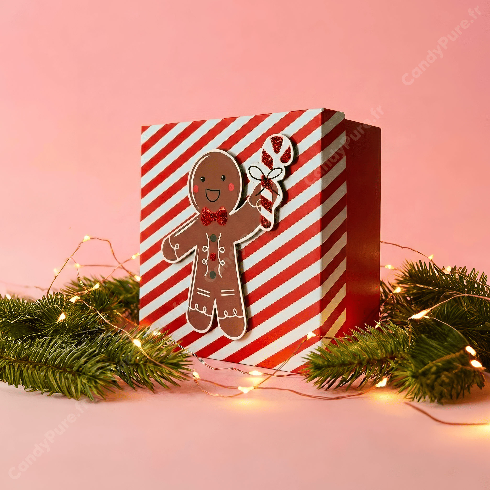 La Boîte de Noël (Garnie de Bonbons)