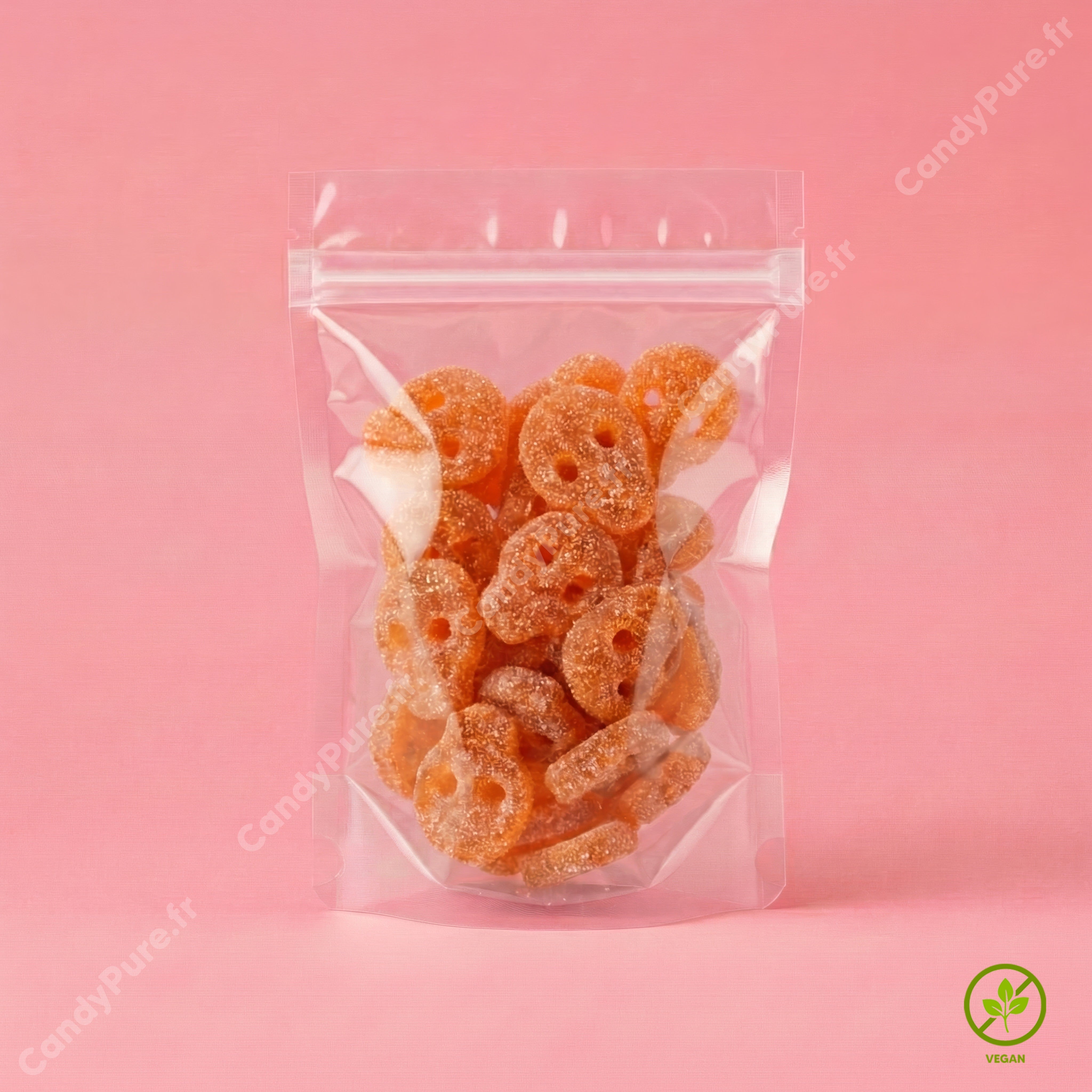 Crânes Mangue Acidulés (100g) - Bonbons Suédois