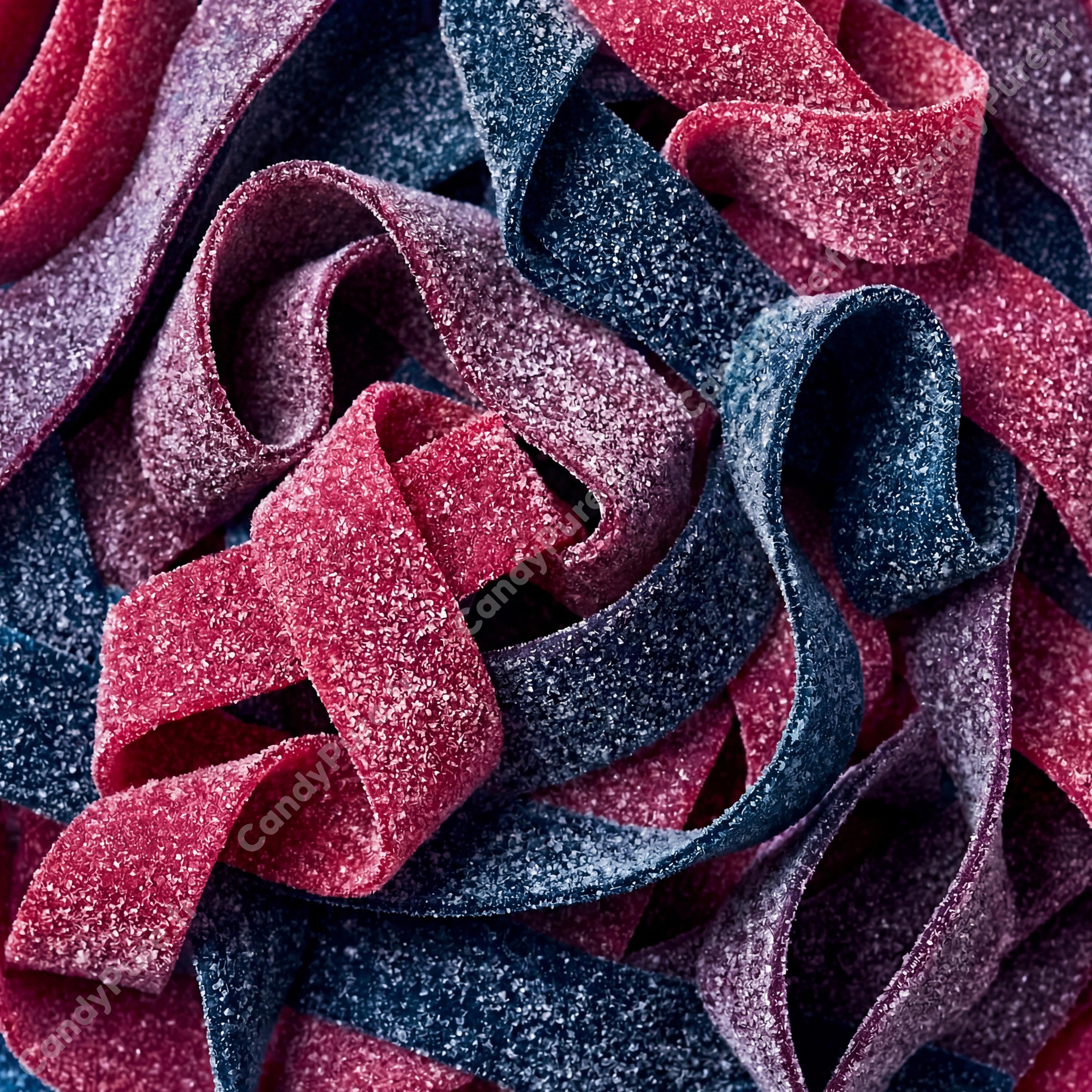 Rubans Fruit Rouge Acidulés (x10)