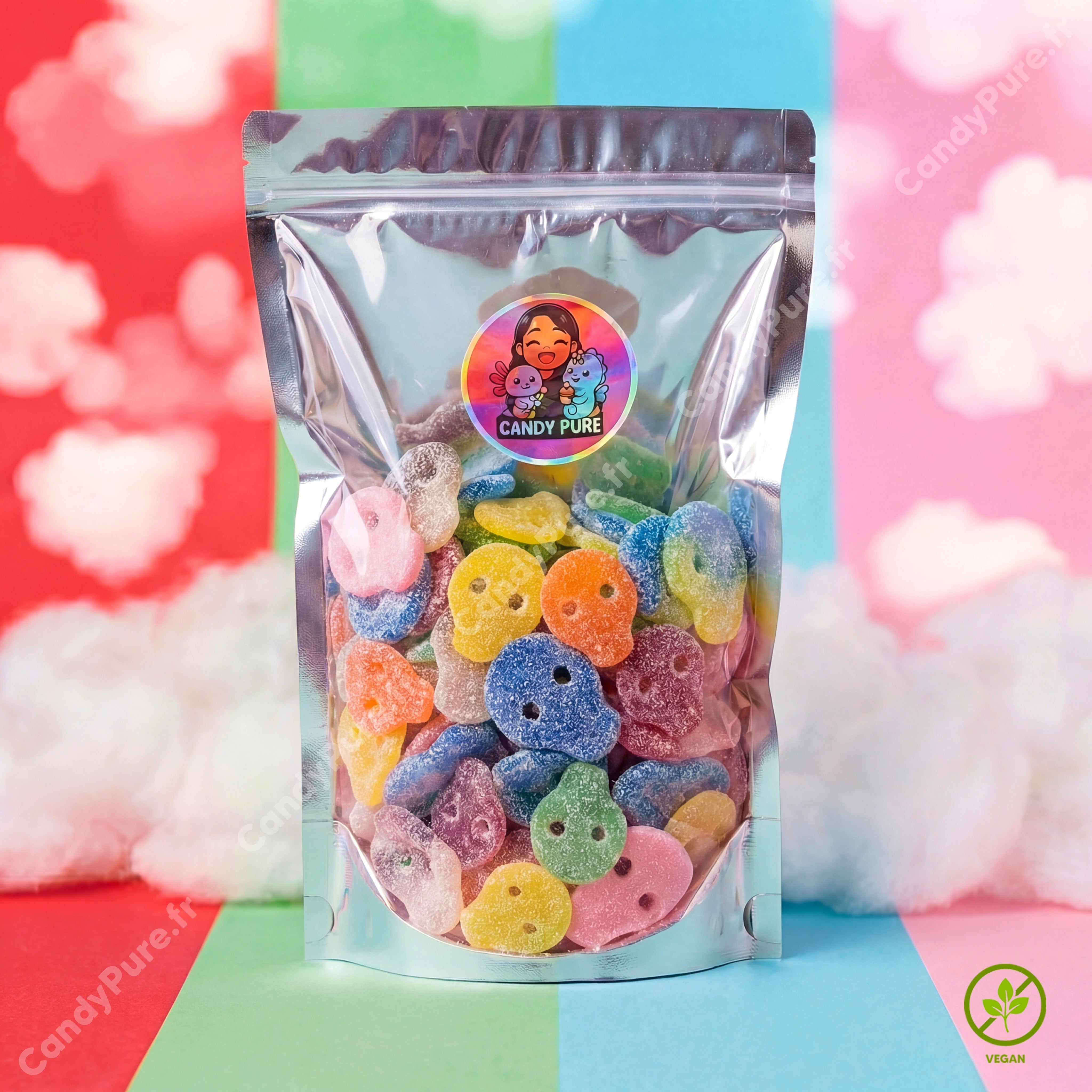 Mélange Bonbon "Crânes" - Bonbons Suédois