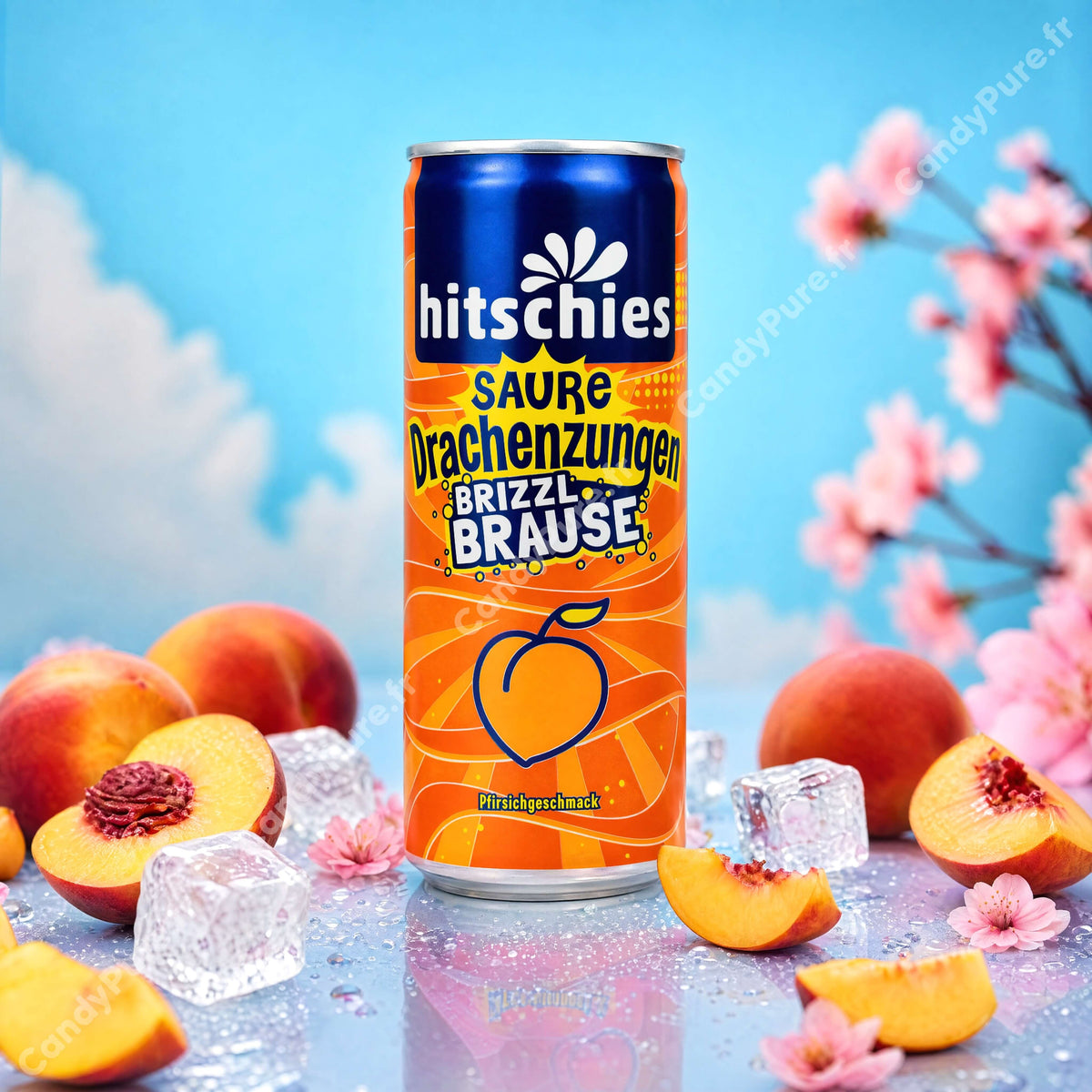 Hitschies - Langues de Dragon Pêche – 250ml