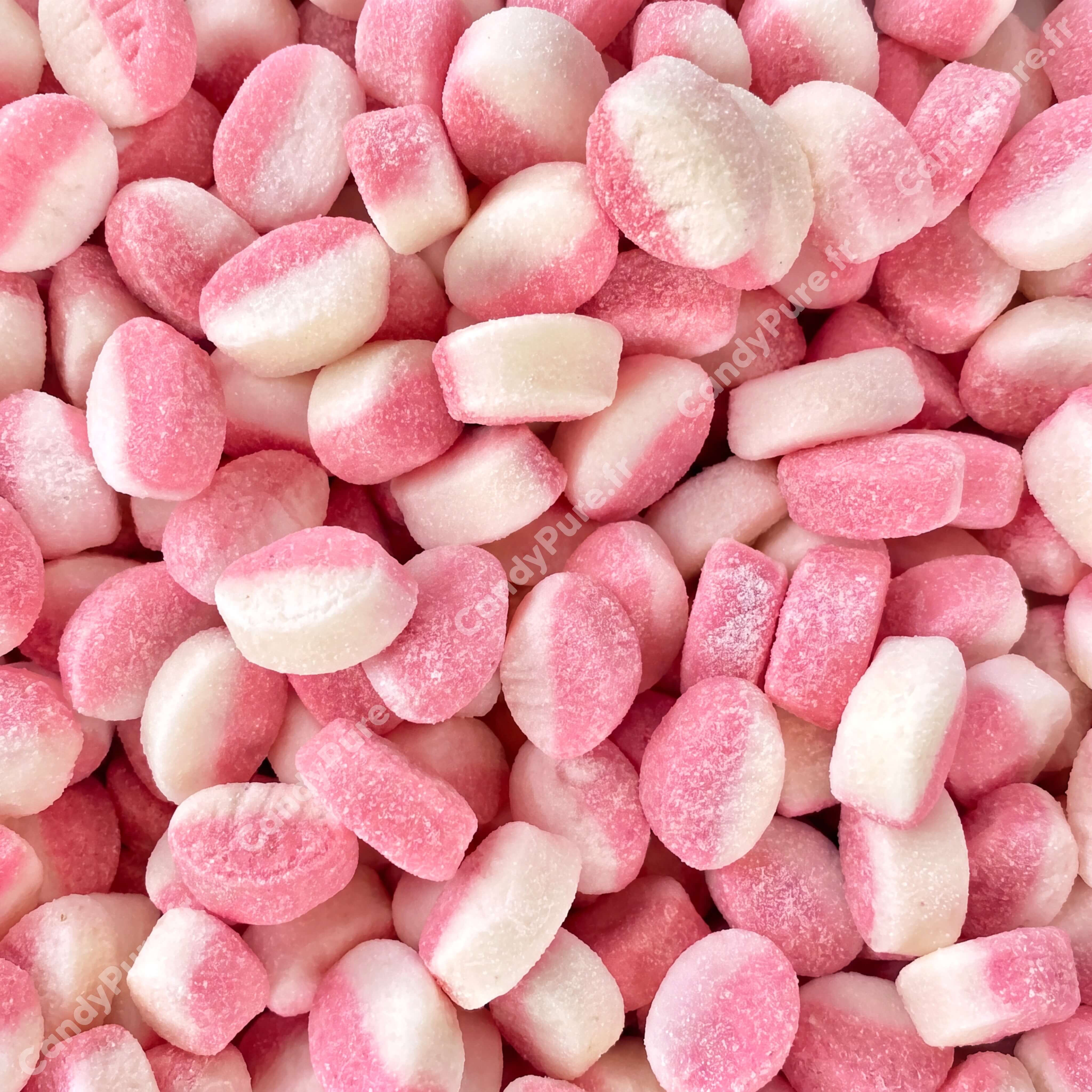 Mini Bubs Fraise/Vanille - Bonbons Suédois (100g)