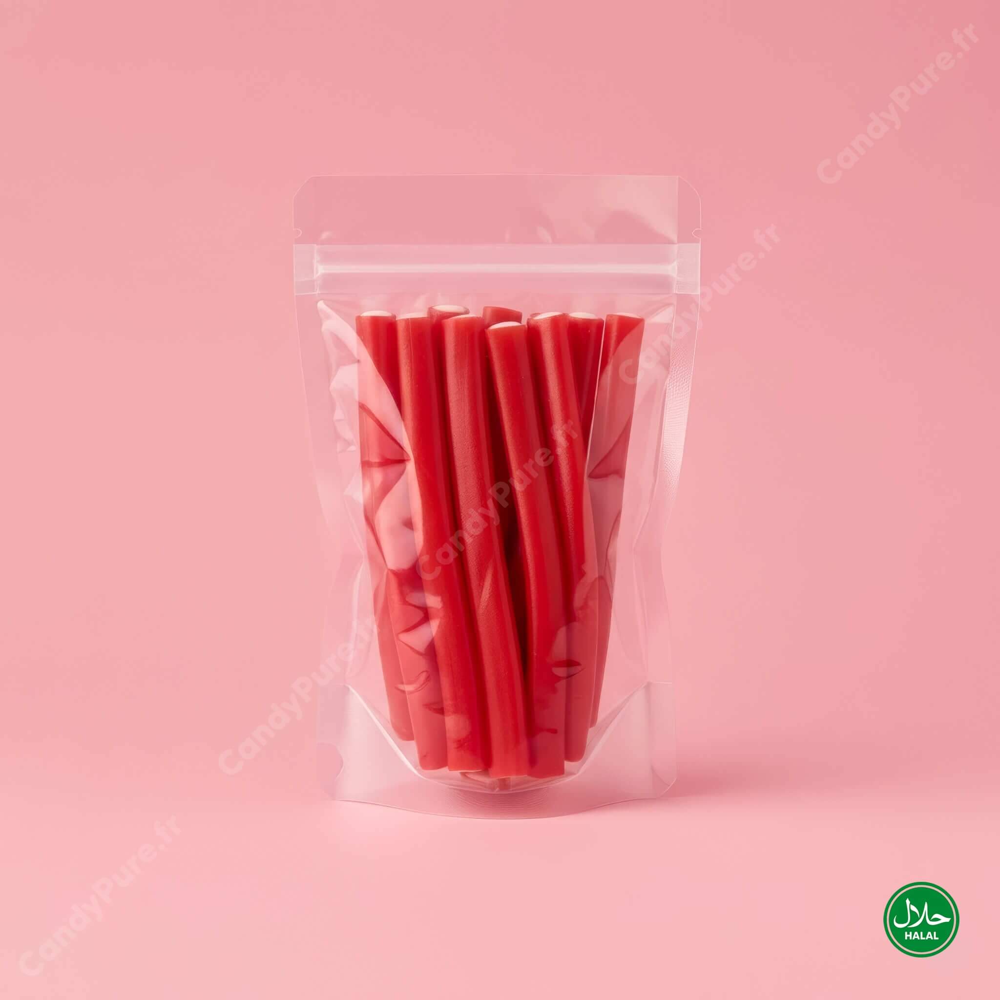 Câbles Fraise Lisses (x5)