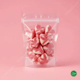 Cœurs Crémeux Twist Fraise Sucrés (100g)