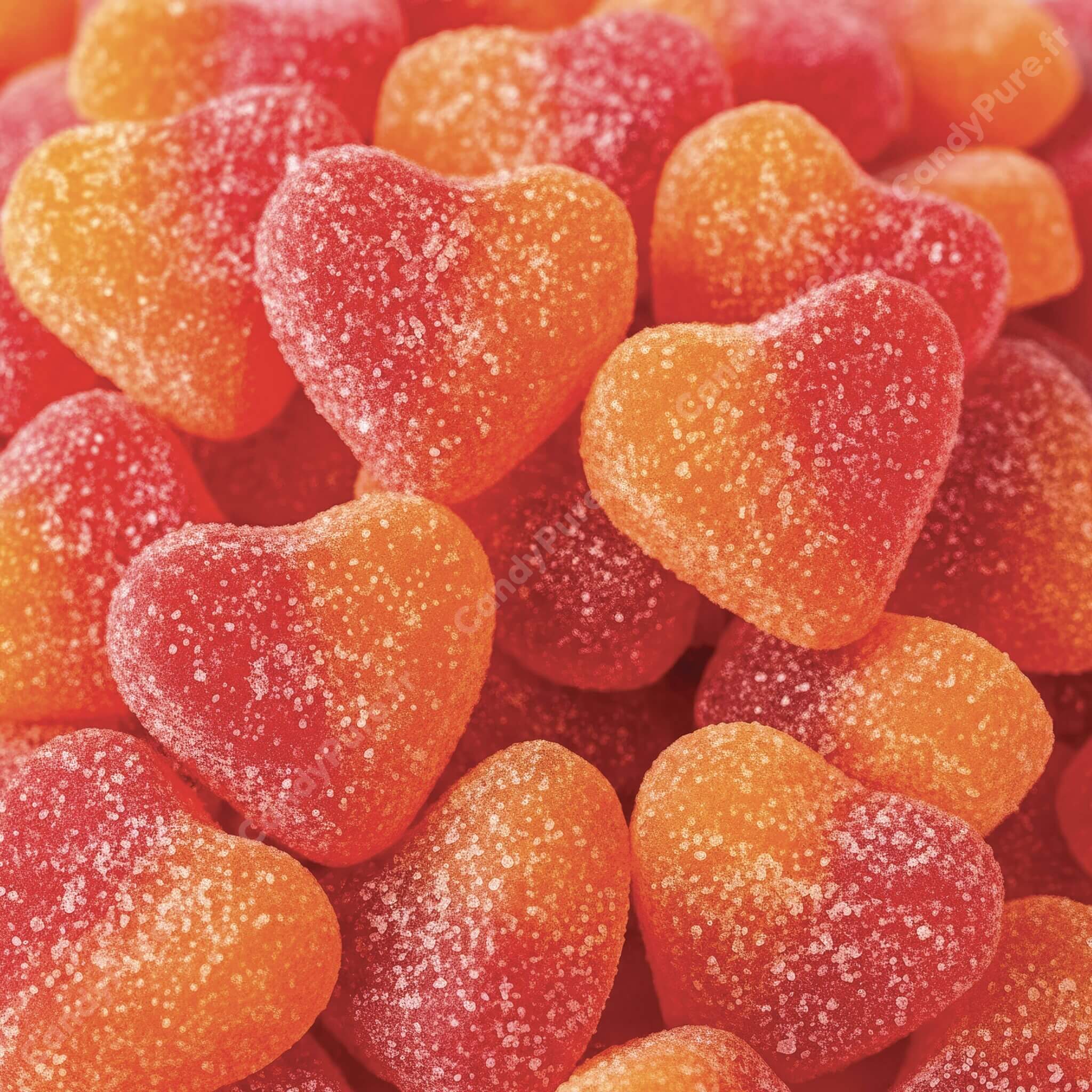 Cœurs Pêches Sucrés (100g)