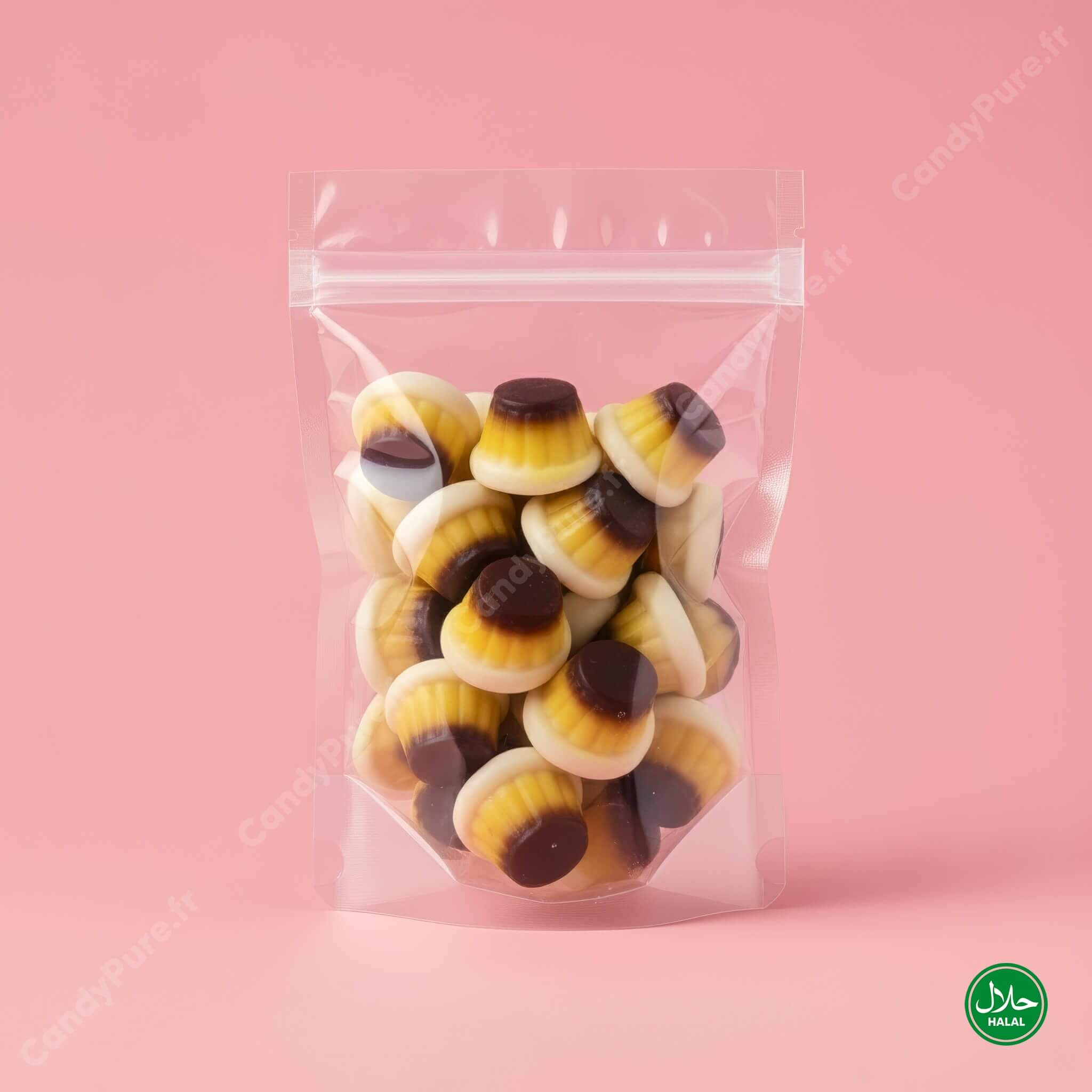 Flans Caramel Lisses (100g)