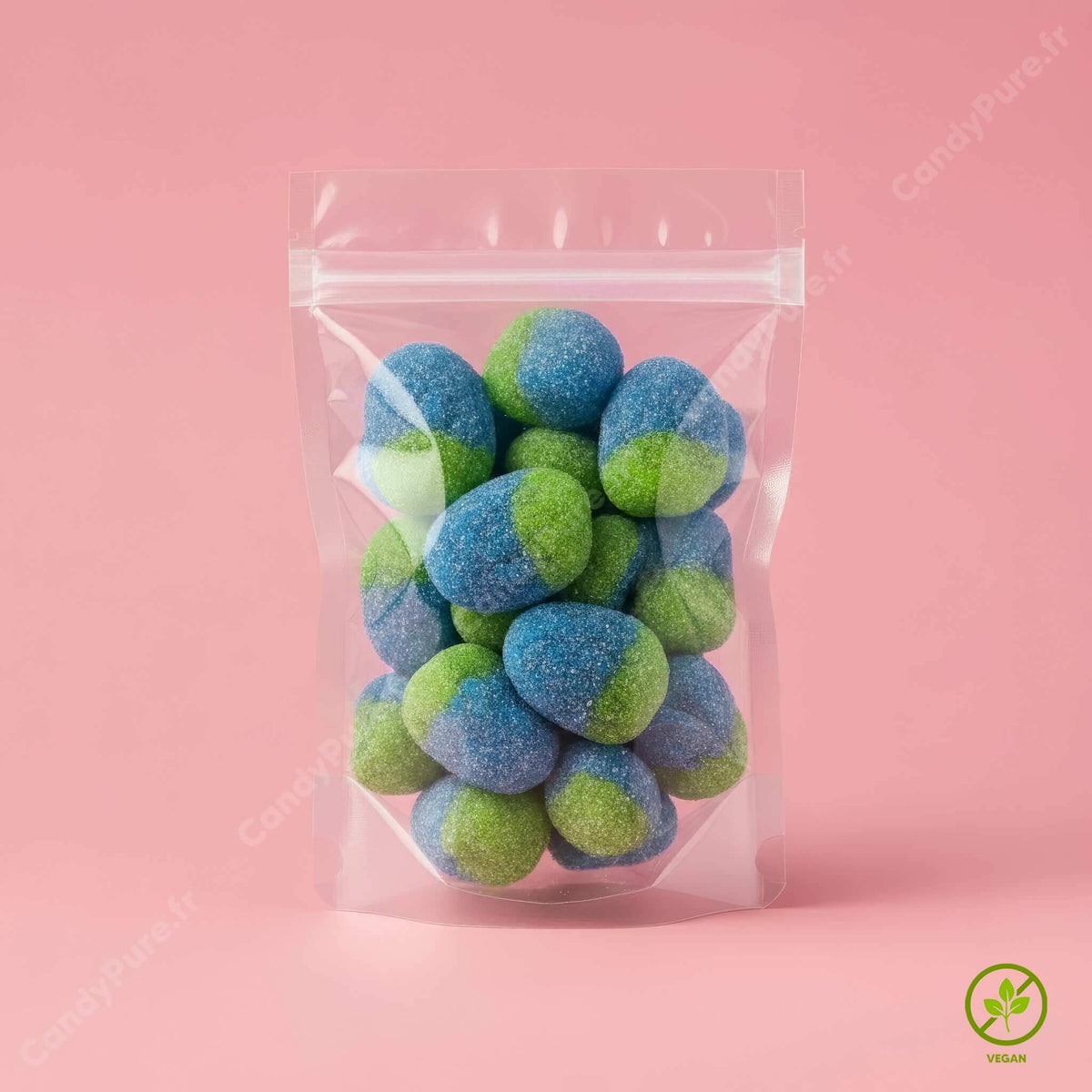 Framboises Bleues Fourrées (100g)