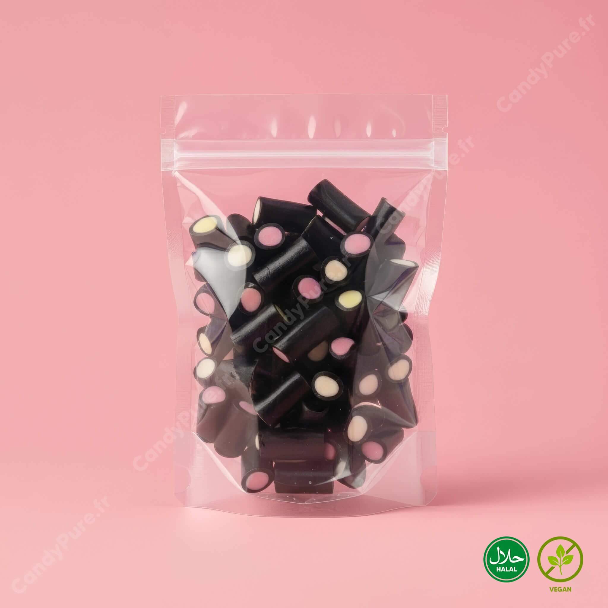 Minis Câbles Réglisses Fourrés (100g)