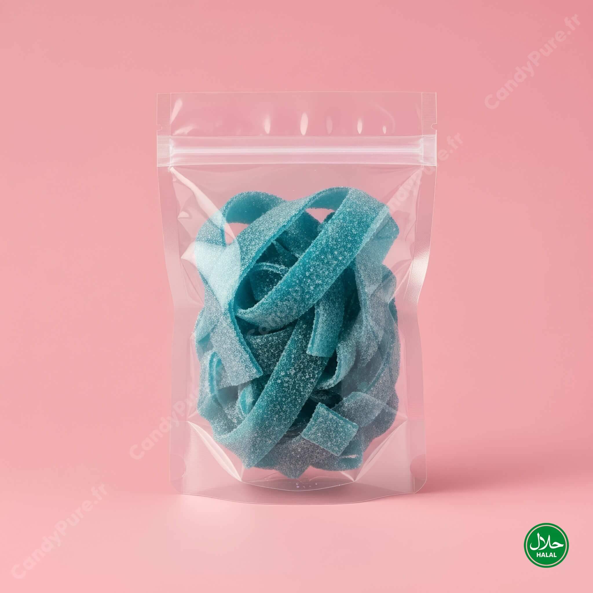 Rubans Framboise Acidulés (100g)