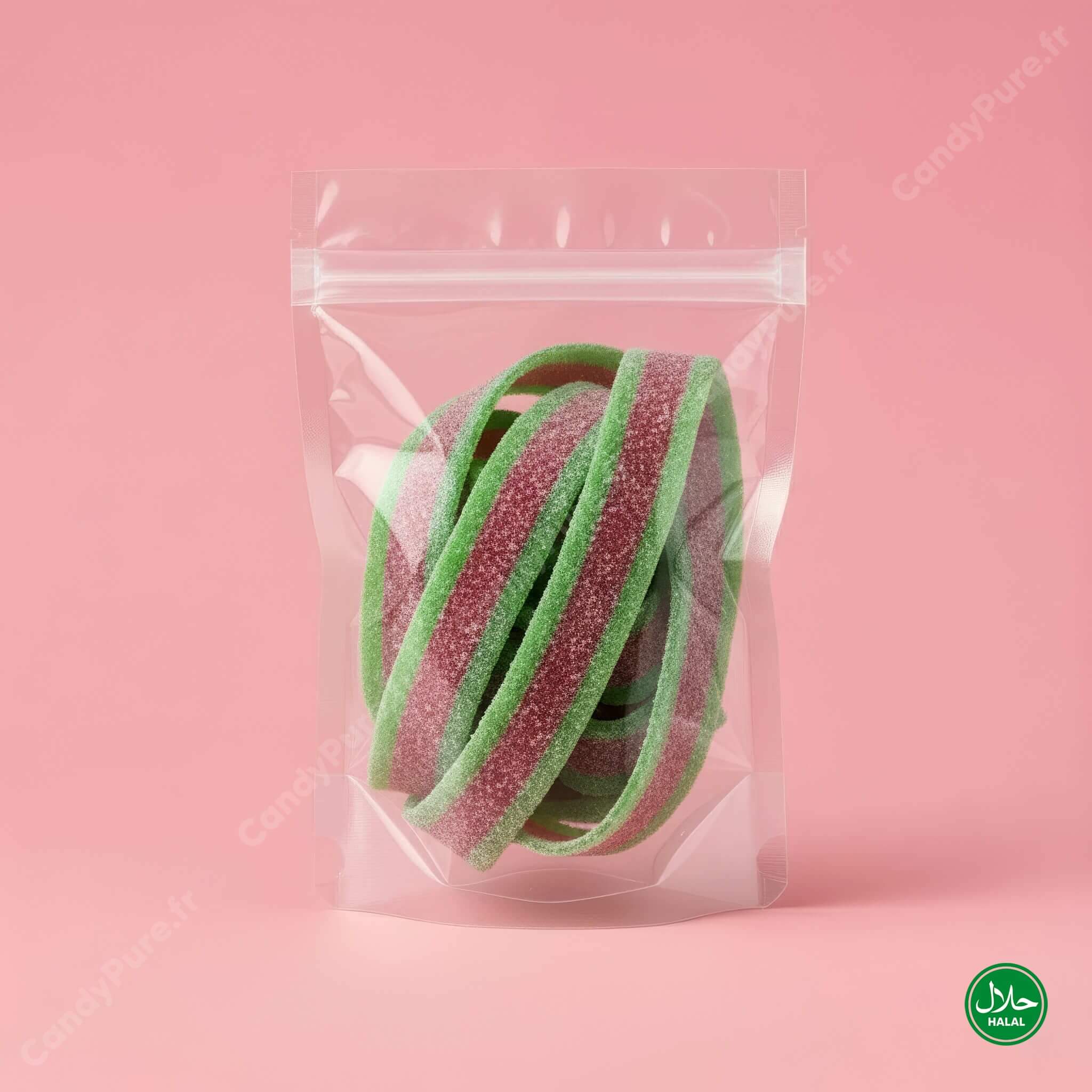 Rubans Pastèque Acidulés (100g)