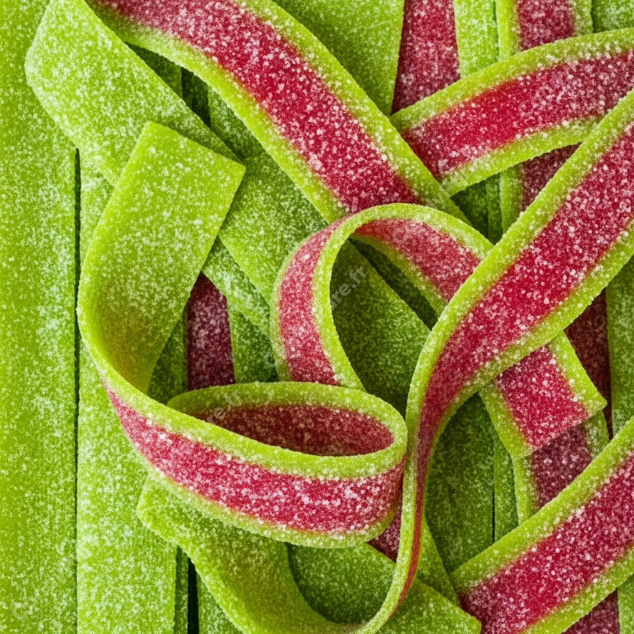 Rubans Pastèque Acidulés (100g)