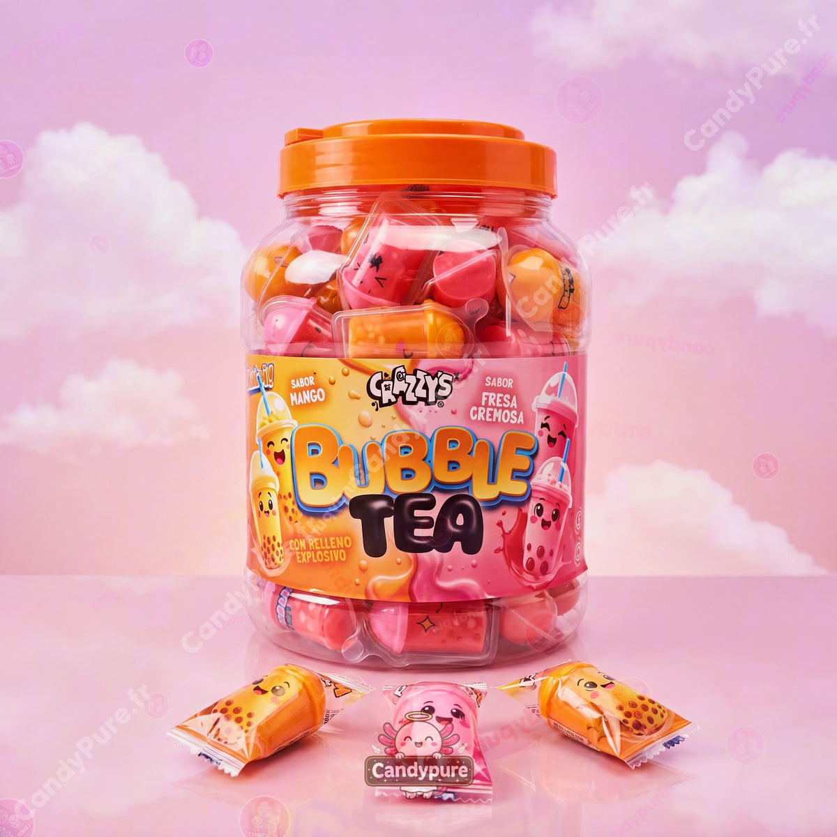 Crazzy's - Bubble Tea Mangue & Fraise Crémeuse
