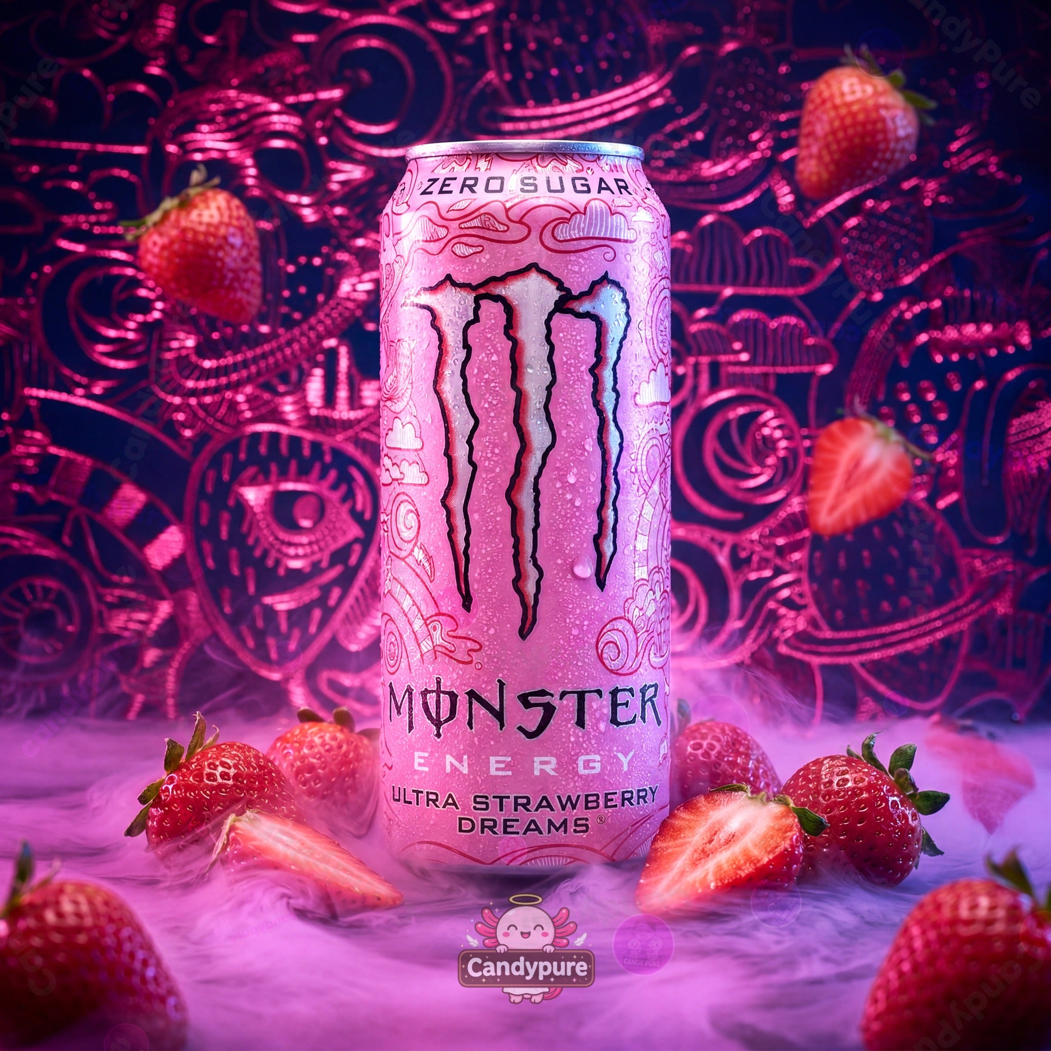 Monster - Energy Ultra Fraises de Rêves – 500ml