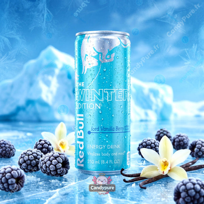 Red Bull - Édition Hiver, Mûre Givrée & Vanille – 250ml