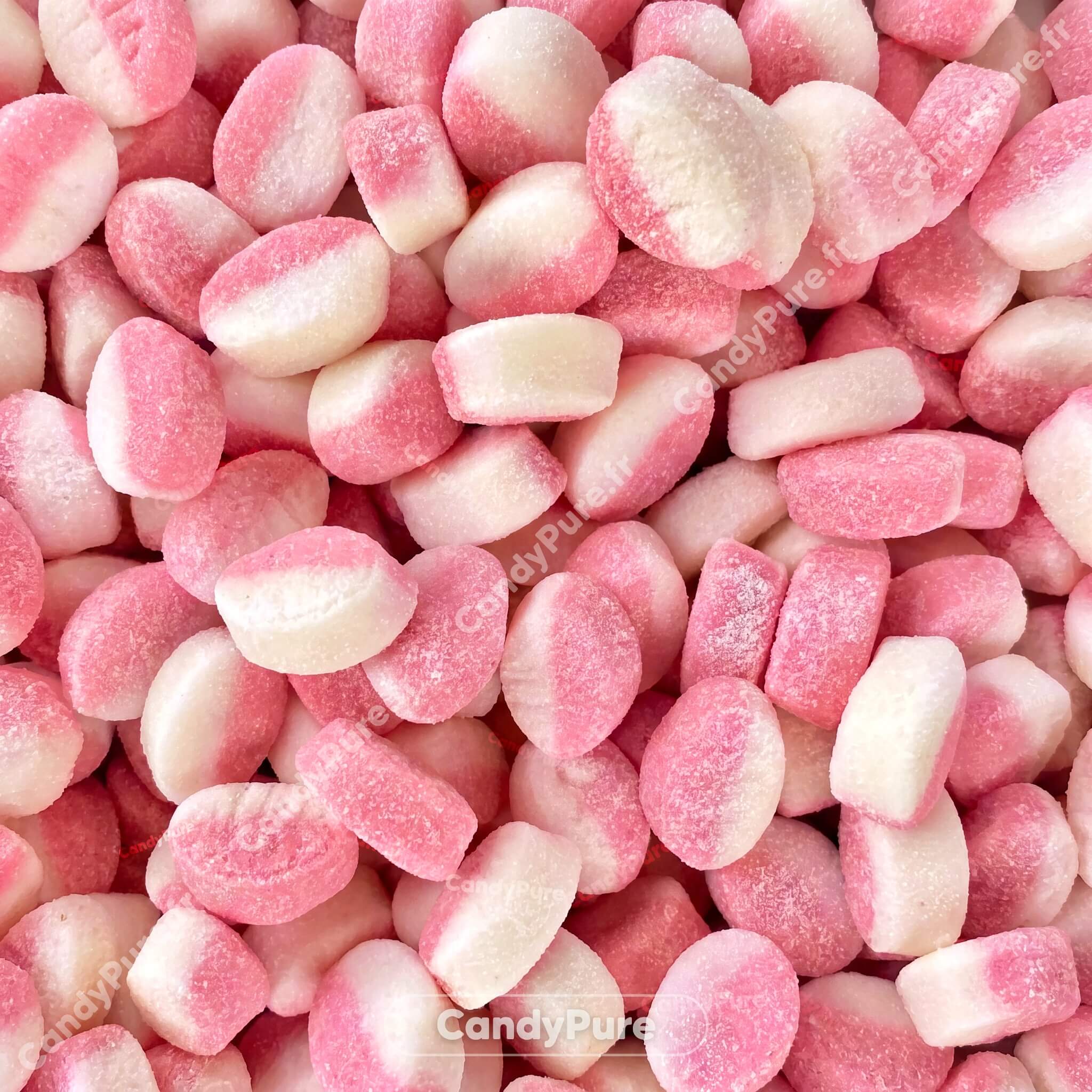 Mini Bubs Fraise/Vanille - Bonbons Suédois (100g)