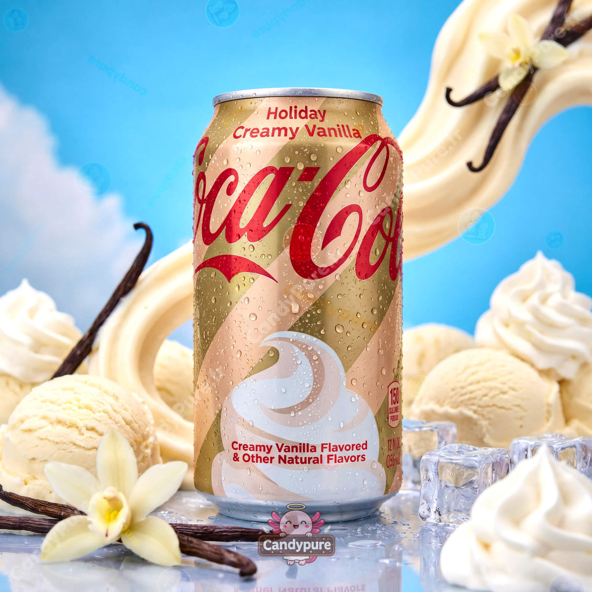 Coca Cola -Crème À La Vanille – 330ml