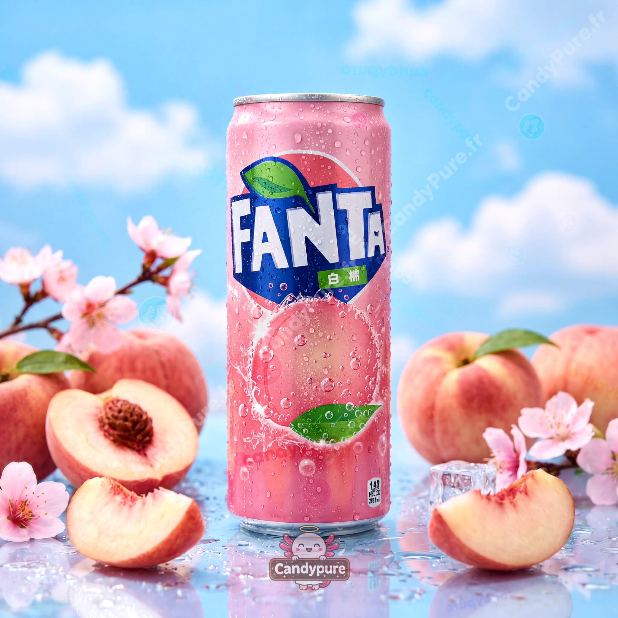 Fanta - Pêche Blanche Japon – 500ml