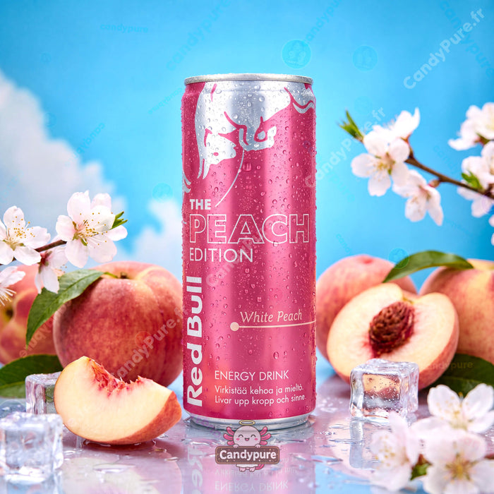 Red Bull - Édition Pêche Blanche – 250ml
