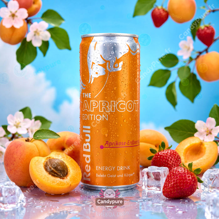 Red Bull - Édition Abricot/Fraise – 250ml