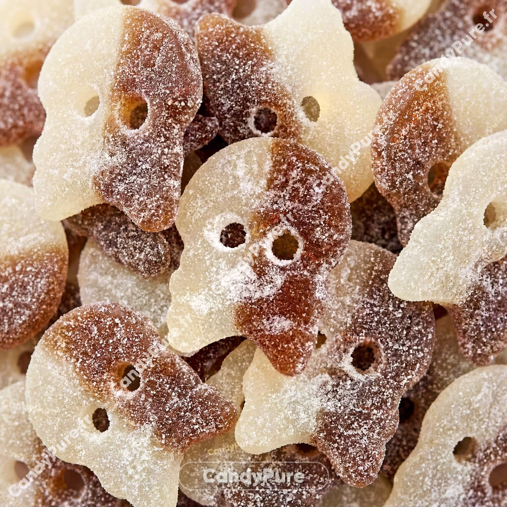 Bubs Crânes Cola - Bonbons Suédois (100g)