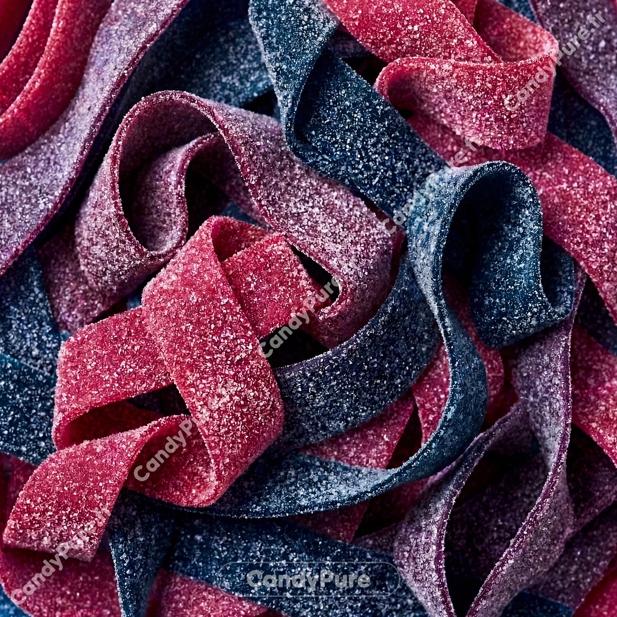 Rubans Fruit Rouge Acidulés (x10)