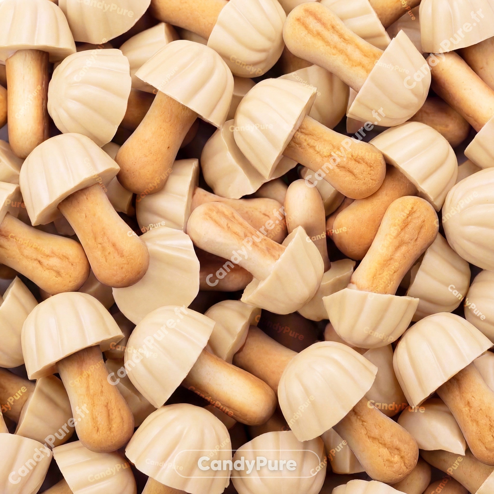 Champignons Chocolat Blanc (x10) - Lozano