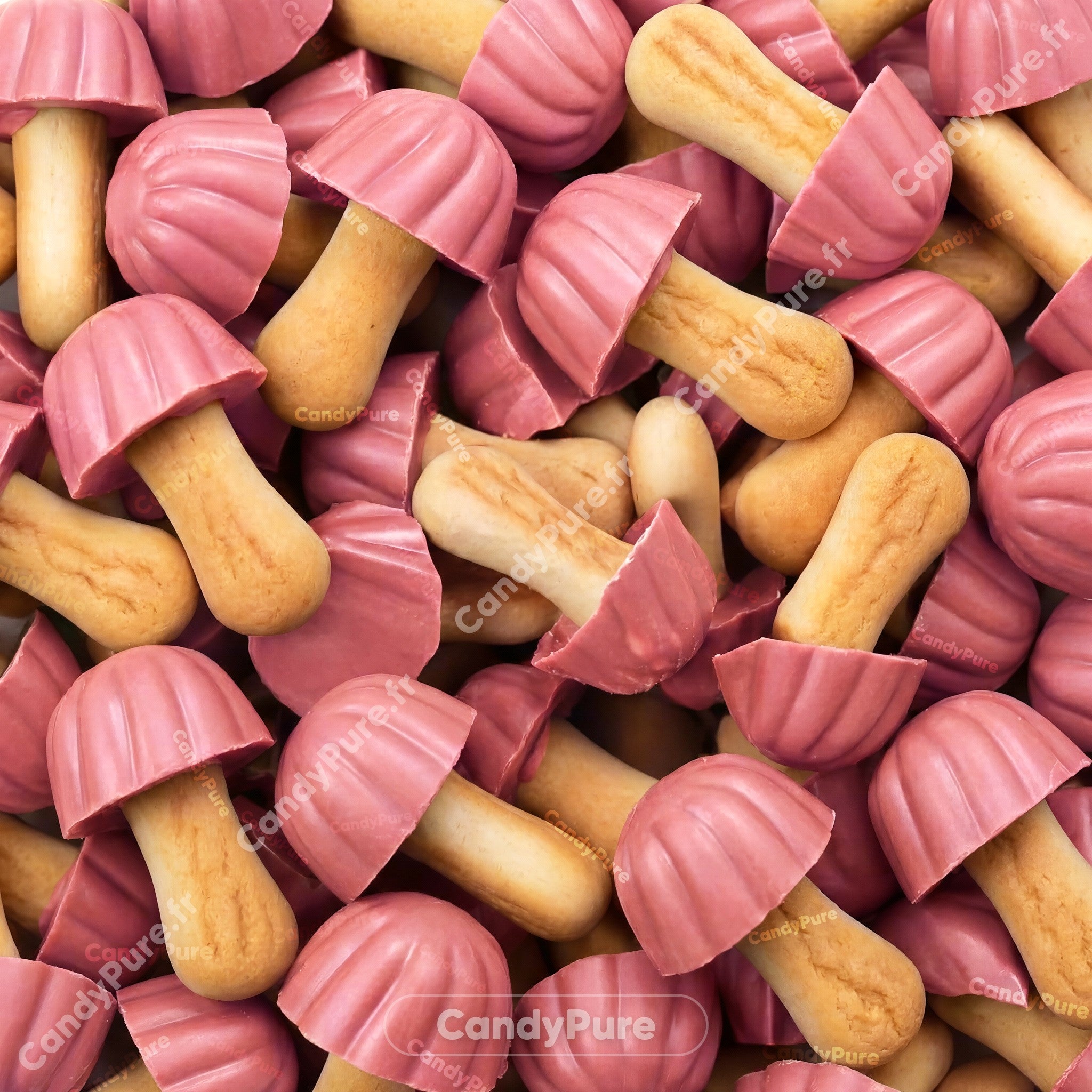 Champignons Chocolat Fraise (x10) - Lozano