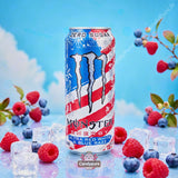 Monster - Ultra Red White & Blue Razz (US) - 473ml