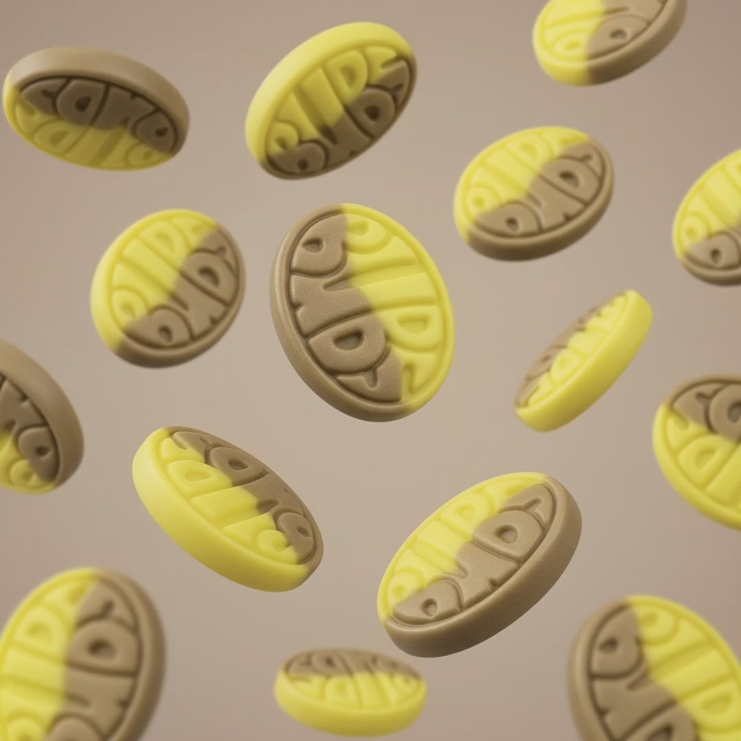 Charger la vidéo : Bubs Banane/Caramel Ovale - Bonbons Suédois (100g)